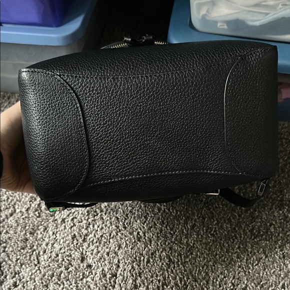 Kate Spade Black Pebble Leather Backpack - Picture 5 of 12